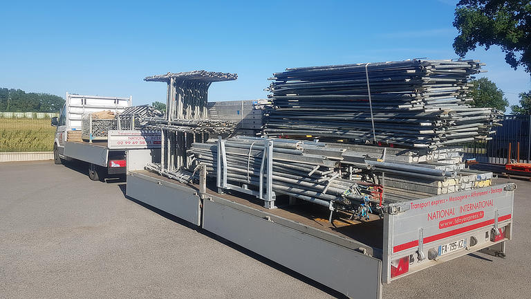 1 Day Express 35, livraison rapide par camion plateau 7 tonnes