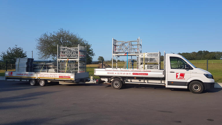 1 Day Express 35, camion 7T, livraison Ille-et-Vilaine