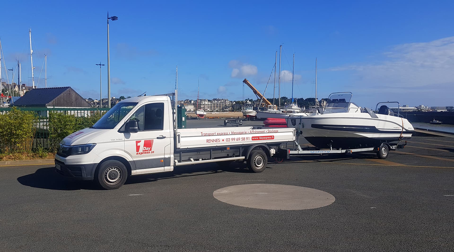 1 Day Express 35 - Transport spécifique en Bretagne, France ou Europe
